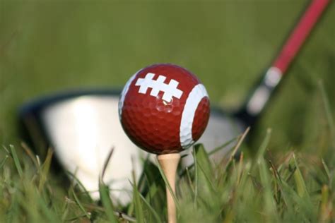 Image result for Football Ball ON A GOLF COURSE